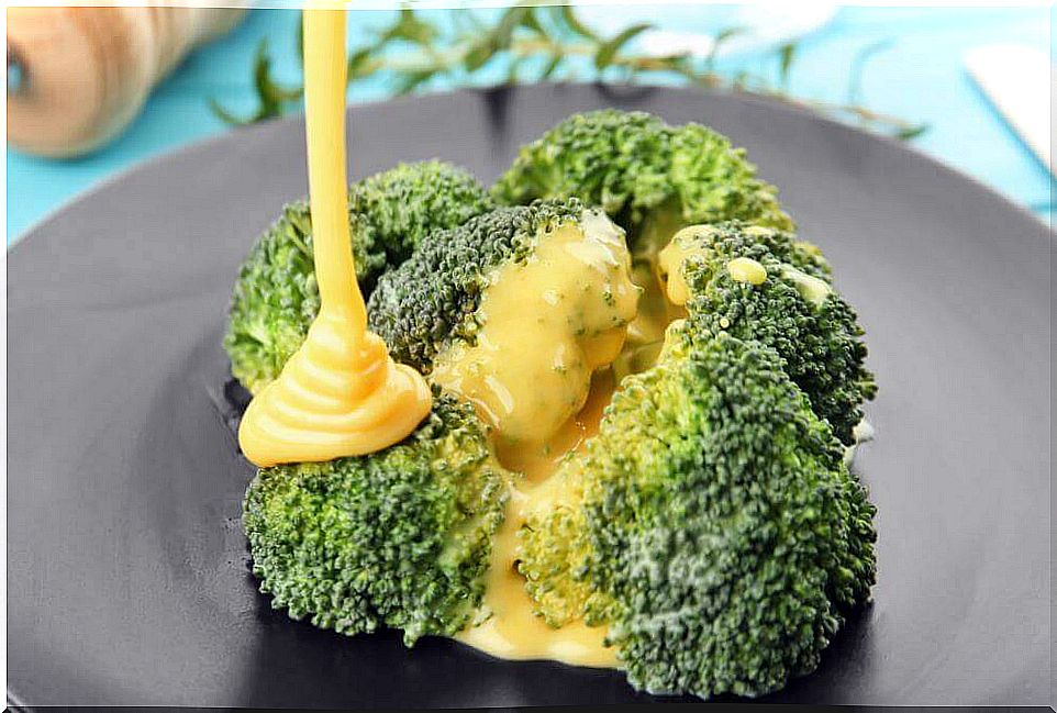 3 dishes with broccoli