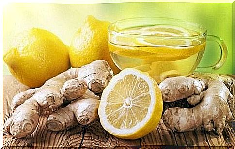 Ginger and lemon