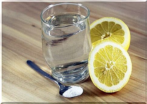 Lemon and baking soda