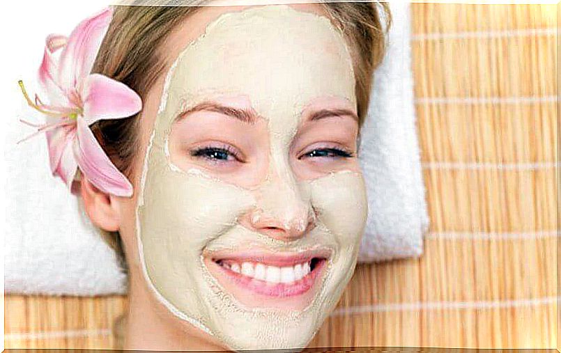 Mask against oily skin