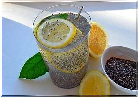 Lemon and chia seeds help you lose weight