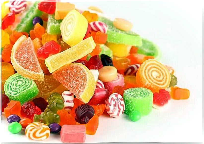 Sweets are foods that aggravate cellulite