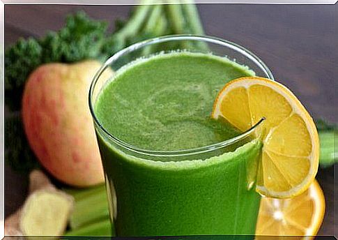 celery and apple juice to fight kidney stones