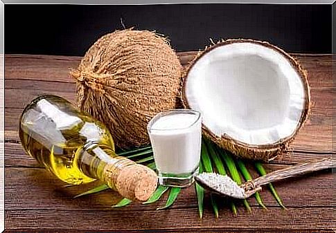 coconut milk and coconut oil