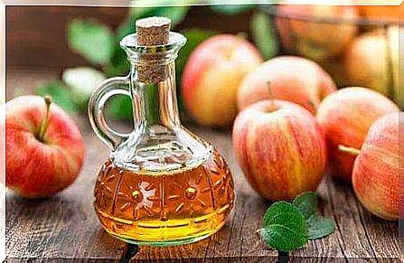 Apple cider vinegar relieves muscle pain