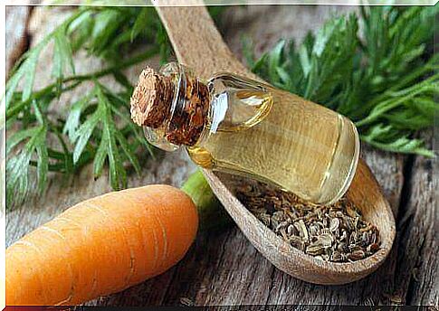 Treatments with carrot oil for strong and healthy hair