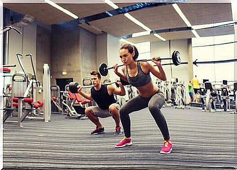 The best squat exercises: Squat with a barbell