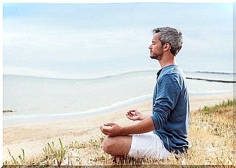 Yoga on the beach